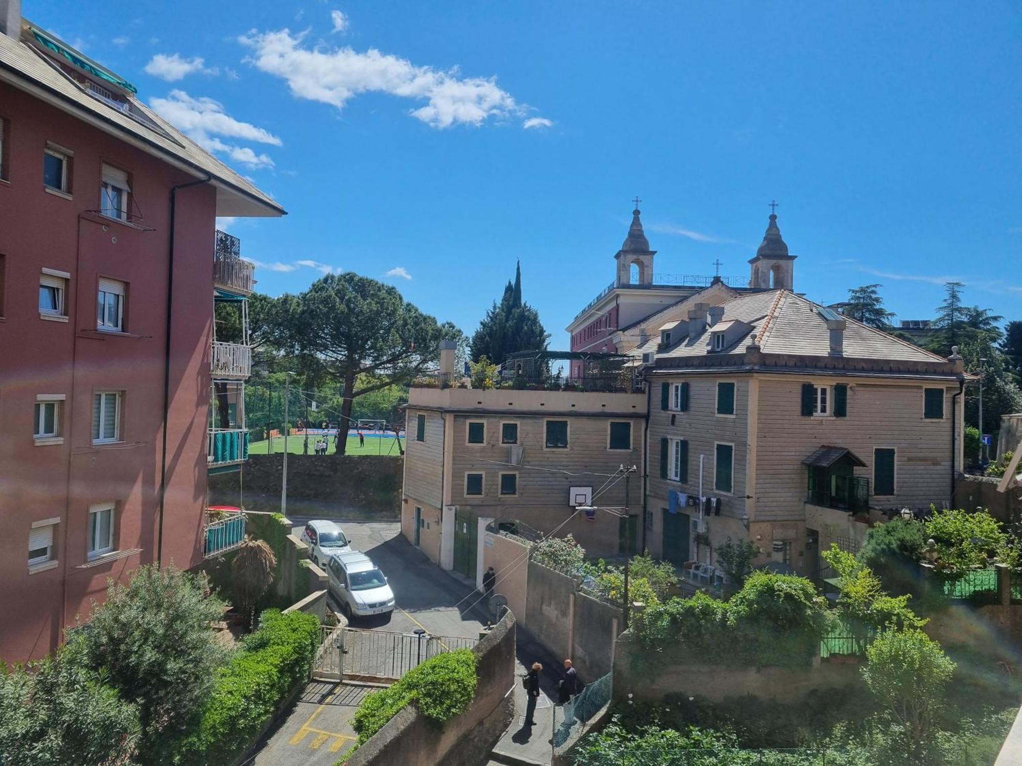 ג'נובה San Martino Appartament Con Parcheggio Privato מראה חיצוני תמונה